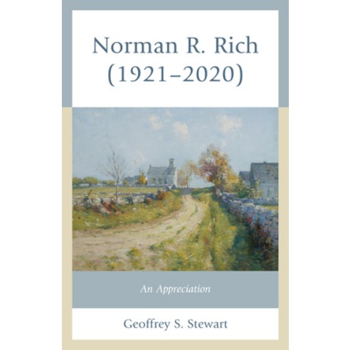 (영문도서) Norman R. Rich (1921-2020): An Appreciation Paperback, Hamilton Books, English, 9780761873129