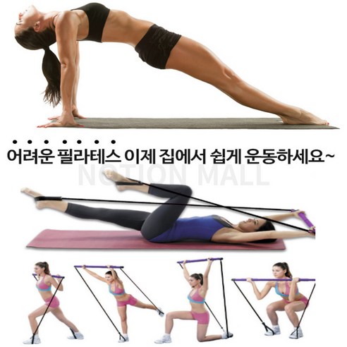 집에서 즐기는 건강과 유연성: 노션몰 리포머와 함께 하는 홈트레이닝