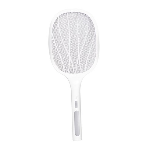 Ursmart 휴대용 모기 파리 Swatter Zapper 킬러 버그 곤충 라켓, 52x21.7cm, 6 LED 회색, 플라스틱