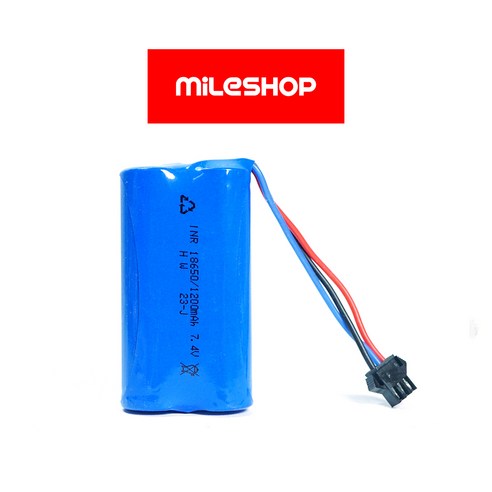 챔피언레이싱 RC카 배터리 충전지 7.4v 1200mAh JST 3핀 SM잭 / 충전케이블 RQ2040 RQ2041, 배터리 7.4v 1200mAh