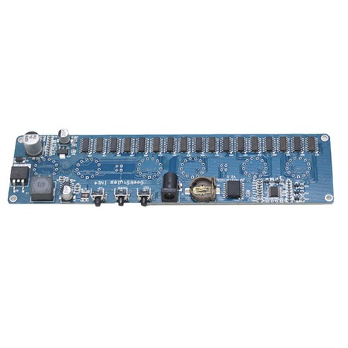Deoxygene USB IN14 시계 모듈 닉시 튜브 디지털 LED 선물 회로 기판, 파란색