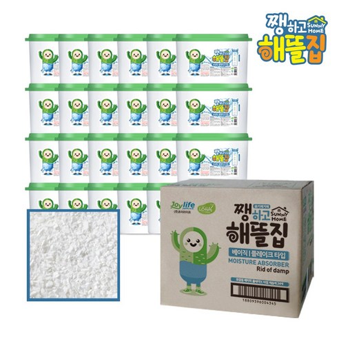조이라이프 쨍하고 해뜰집 옷장용 베이직 플레이크 타입, 24개, 260g