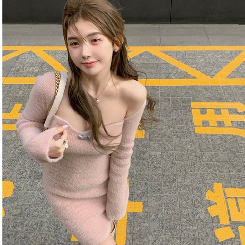 DFMEI 봄 신상품 여성복 계열 여성 니트/가디건 코트 KNIT/CARDIGAN COAT