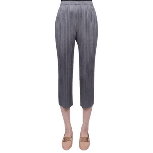 이세이미야케 23SS 여성 플리츠플리즈 사브리나 팬츠 그레이 JF110 12