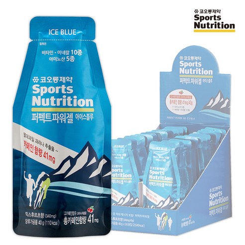 코오롱 퍼펙트 파워젤 에너지젤 아이스블루, 960g, 1개
