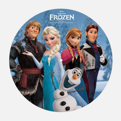 [LP] 디즈니 애니메이션 `겨울왕국` 영화음악 (Songs From Frozen) [픽쳐 디스크 LP] 겨울왕국영어대본 Best Top5