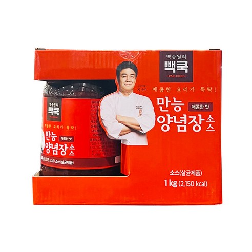 코스트코 백쿡 백종원 만능 양념장 500g X 2, 2개