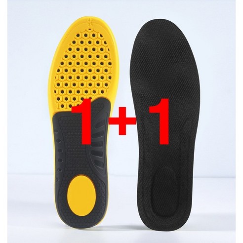 기능성 쿠션 군인 행군 아치 깔창 1+1