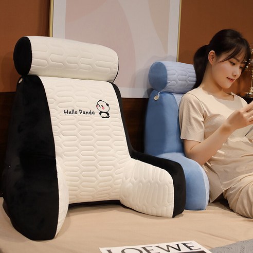 큰귀멍멍 편한 쿨 라텍스 쇼파 바디필로우 등쿠션 허리 쿠션 다리 베개, 판다