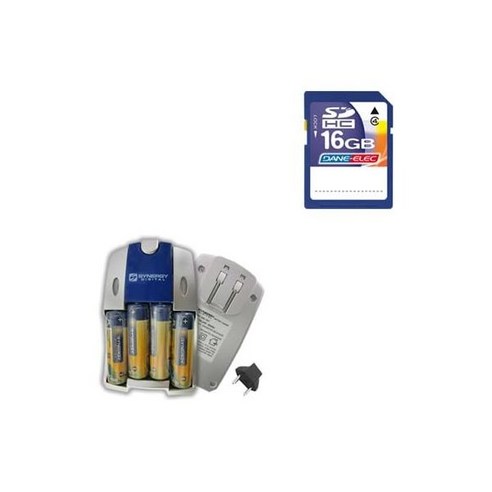 니콘 쿨픽스 L30 디지털 카메라 액세서리 키트 – SB257 충전기 및 16GB SD 메모리 카드 포함 니콘디지털카메라 니콘 쿨픽스 L30 디지털 카메라 액세서리 키트 – SB257 충전기 및 16GB SD 메모리 카드 포함 니콘디지털카메라