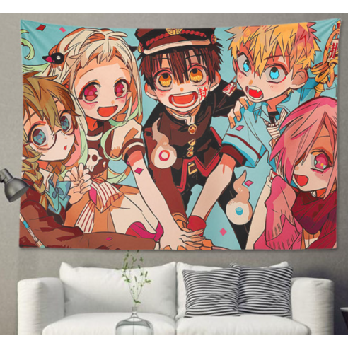 지박소년 하나코군 패브릭포스터 캐릭터 거실&침실 그림 벽장식 인테리어 소품, 01