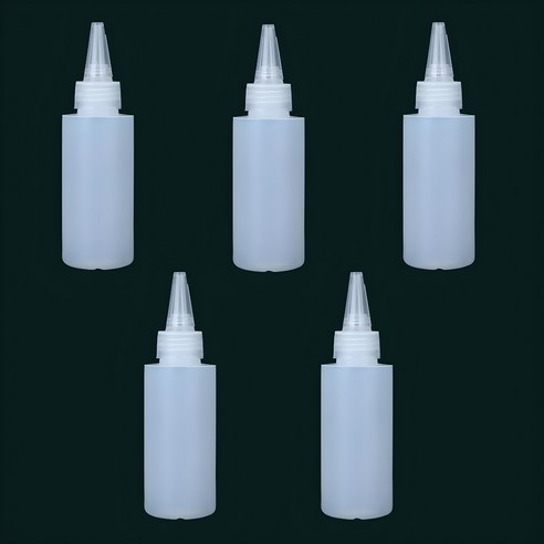 제로웨이스트를 향한 섬세한 발걸음, 제로리빙 대용량 말랑한 소분용기 뾰족캡 공병 오일공병