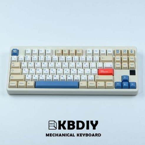 고양이키캡 저소음축 키보드캡 KBDiy 게임용 기계식 키보드용 GMK 두유 키캡 PBT 일본어 한국어 ISO 엔터 체리 프로파일 135 키 GMK67 K500, 없음, 없음, 5) KOA ProfileKR, 없음