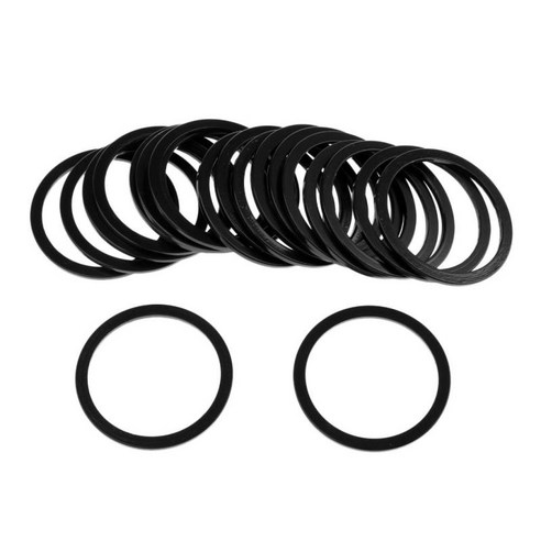 BB 샤프트 가스켓 1.5mm 2mm 3mm 허브 프론트 스프로킷 스페이서, 블랙, 알루미늄 합금