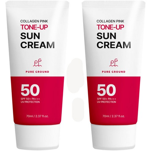 퓨어그라운드 콜라겐 톤업 선크림으로 피부를 보호하세요 톤업썬크림추천