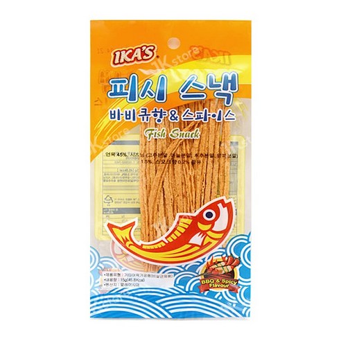 피시스낵 바비큐앤 스파이스맛 13g