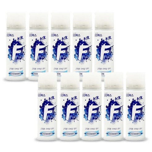 신신제약 스프레이 에어파스F 미니 100ml, 1개입, 10개