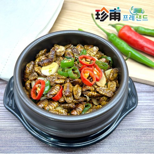 건강하고 맛있는 추억의 간식: 무염 무첨가 냉동 번데기