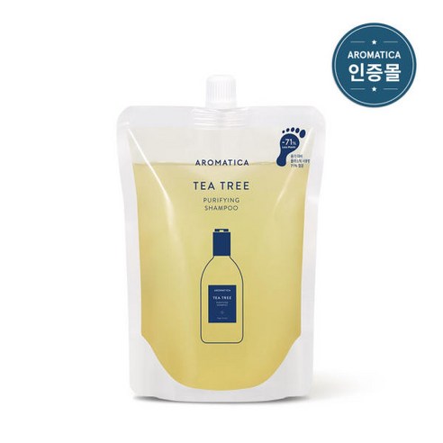 아로마티카 티트리 퓨리파잉 샴푸 리필, 500ml, 1개