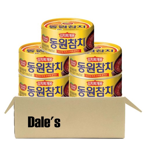 데일즈기획 동원 김치찌개용 참치, 100g, 5개