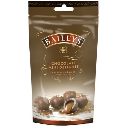 Baileys 베일리스 독일 초콜릿 미니 딜라이트 솔티드 카라멜 102g 4팩, 기본, 4개 Best Top5