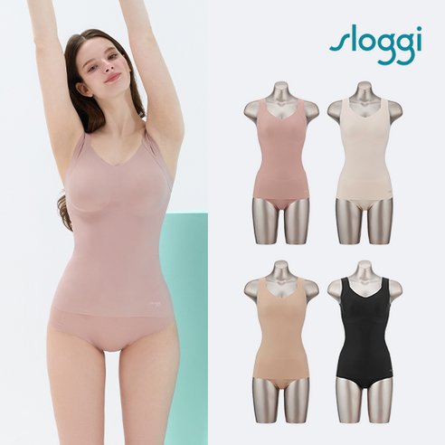 숨 막히는 옷 라인? 이제 안녕! 슬로기 쿨 리프팅업 팬티 4세트로 자신감 UP! 트라이엄프슬로기