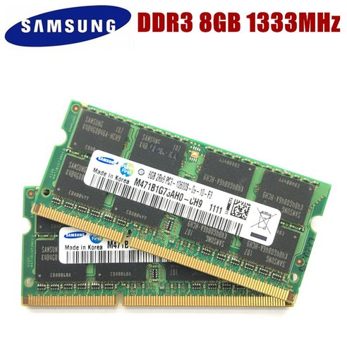 삼성 호환 DDR3 노트북 메모리 모듈 SODIMM RAM 8GB 4GB 2GB 1GB PC3 10600S 1333 Mhz 8G 4G 2G 1G, [03] DDR3 2G 1333MHzX1pcs, 03 DDR3 2G 1333MHzX1pcs