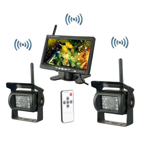FLYNABI 무선 화물차 후진 카메라 세트: 안전 운전을 위한 현명한 투자 무선후방카메라