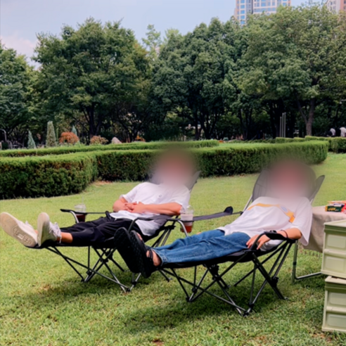 JOYNJOY 등받이조절 메쉬 캠핑의자, 1개