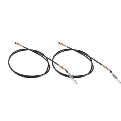 척 왜건 고카트용 2팩 시프터 케이블 2-11082 CW-11 액세서리, 135cm, 다중, 검정