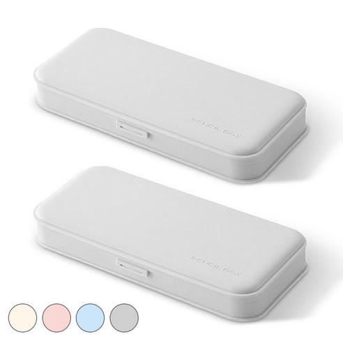 아뜰라임 대용량 큰 펜슬 방수 필통, 사각 그레이, 2개 리뷰 초등필통