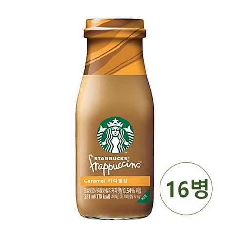 스타벅스 프라푸치노 돌체 281ml, 6개