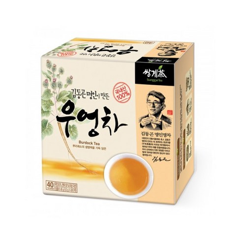 김동곤명인 우엉차 40티백, 40g, 40개입, 1개