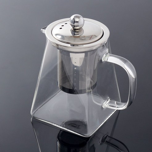 로하티 그라시아 내열유리 차포트: 사각 차우리기의 스타일리시한 보관 솔루션