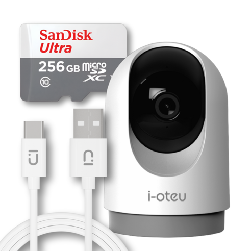 아이오트 스마트 홈카메라 4K Pro 800만화소 실내용, S800+SD 256GB+3M, 1개