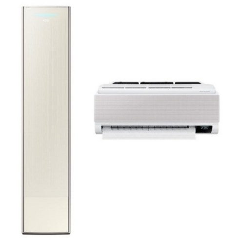 공기 3 in 1  삼성전자 [신모델] 무풍 청정 (일반배관) 멀티에어컨 AF19CX890AFRS (62.6㎡+18.7㎡) [전국기본설치비무료], 단품