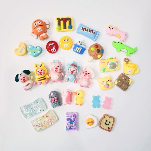 나만의 개성을 담아, 감성마켓 데코덴 파츠 세트로 특별한 작품을 창조하세요! 파츠