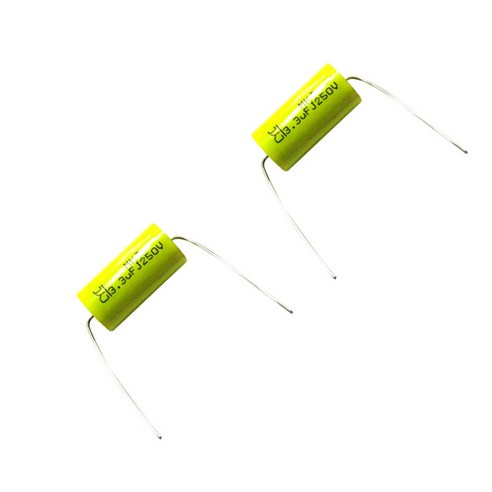 GHSHOP 오디오 크로스 오버 증폭기 용 2pcs 3.3uF 250V 스피커 주파수 커패시터, 설명, 그림
