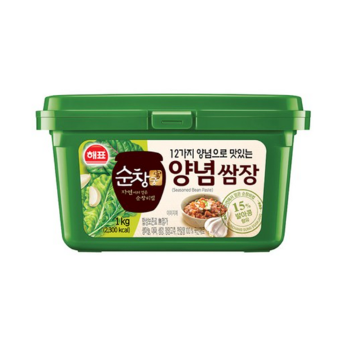 해표 순창궁 발아콩 12가지 양념쌈장, 1kg, 1개