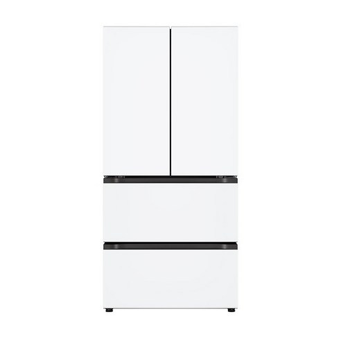[엘지 디오스] [491L]LG 오브제 김치냉장고 스탠드형 4룸 메탈 베이지/화이트(Z499MEEF12/Z499MHHF12), 색상:화이트, 상세 설명 참조