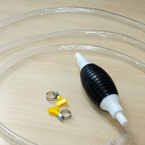 호스펌프 액체 주유 수동주입기 말통 펌프 소분 등유 오일자바라 기름, 1m, 1개