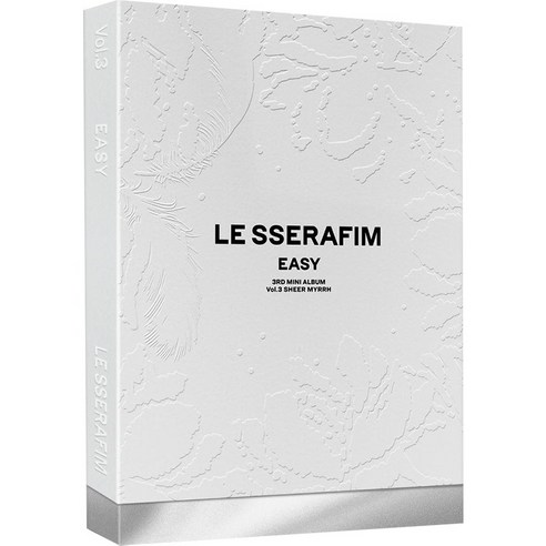 르세라핌 LE SSERAFIM 앨범 EASY 음반 미니3집 VOL.3 SHEER MYRRH (그레이) 
CD/LP