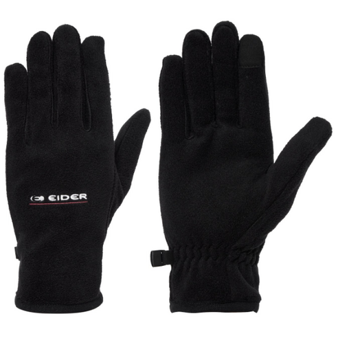 아이더 경량 플리츠원단을 사용한 남녀공용 장갑 DUU23V08-Z1(블랙), 블랙(Z1), 1개