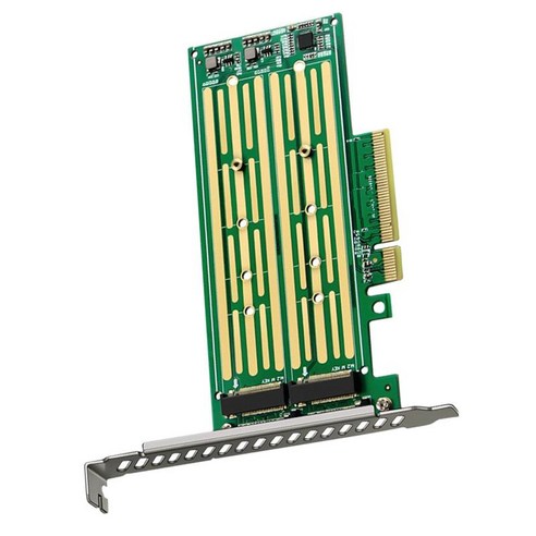 SSD 확장 카드 PC 2240 2260 2280 22110용 PCIe 어댑터에 대한 듀얼 M.2 NVMe, 5.9 x 2.3 x 0.2 인치, 검정, 금속 유리 섬유