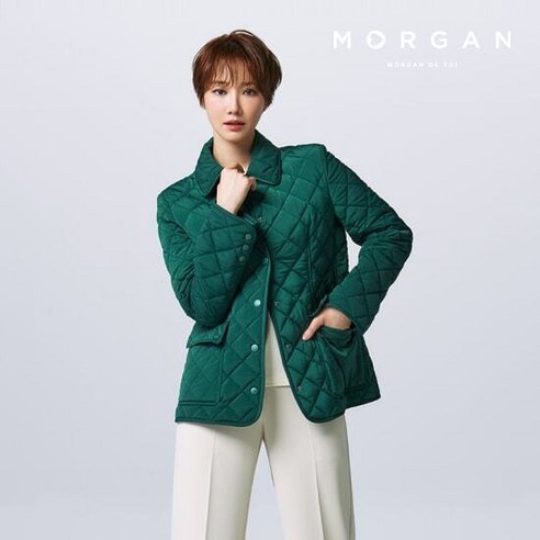 [런칭 가격 89 900원] MORGAN 뉴 퀼팅 재킷
