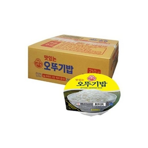 맛있는 오뚜기밥210gx36개입 즉석밥1box