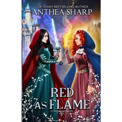 (영문도서) Red as Flame: A Dark Elf Fairytale Paperback, Fiddlehead Press, English, 9781680131482