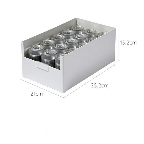 일본식 주방 직각 수납 케이스 화장품 정리 서랍 칸막이 케이스, 라지 XXL*2