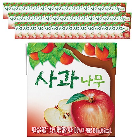 서울우유 사과나무 150ml, 48개