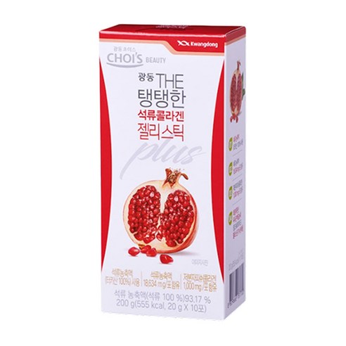 광동 The 탱탱한 석류콜라겐 젤리스틱, 200g, 1개